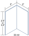 Common Clip Angle - L2x2x2.5 or L2x2x.3.5