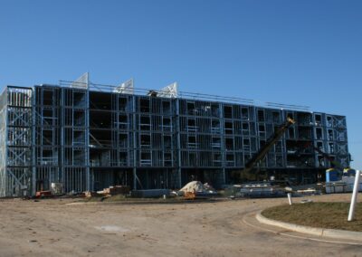 Light Steel Framing on Hilton Garden Inn