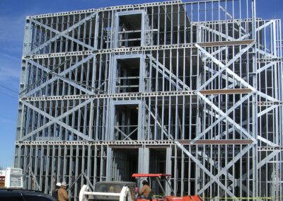 Light Steel Framing on Hilton Garden Inn