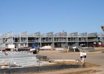 Light Steel Framing on Hilton Garden Inn