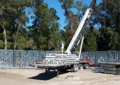 Steel Stud Framing on Residence Inn Hotel