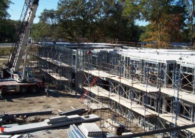 Steel Stud Framing on Residence Inn Hotel