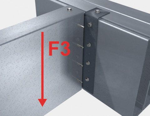 StiffClip JC - Joist Clip - Load Direction