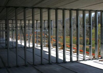 Light Steel Framing on Venice Lofts Apartments