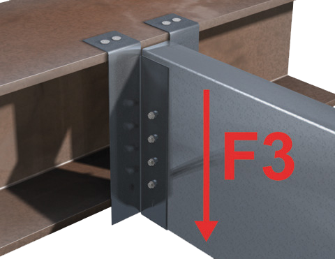 StiffClip JH - Joist Hanger - Load Direction